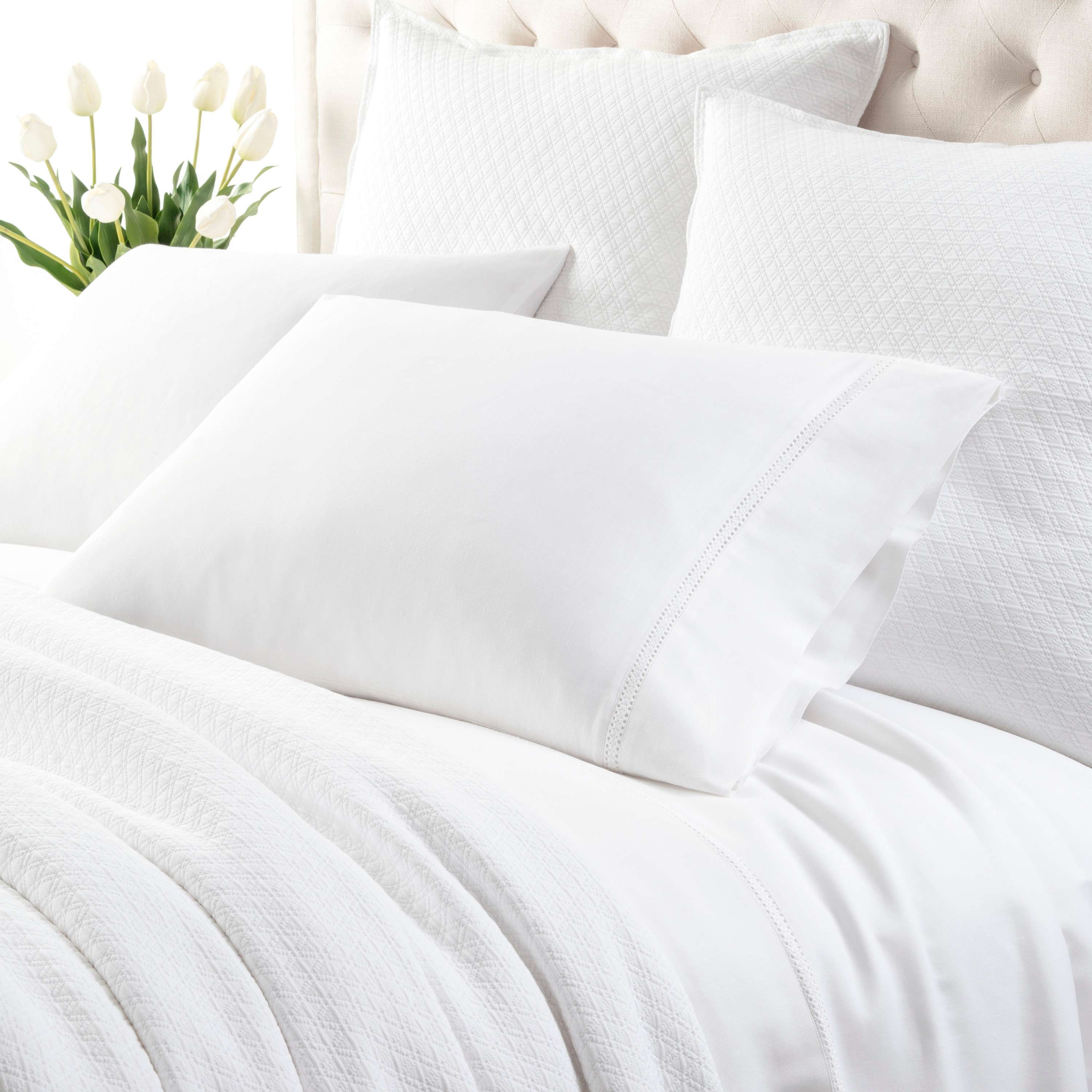 Bed Ed 101 10 Ways To Keep Your White Bedding White Annie Selke