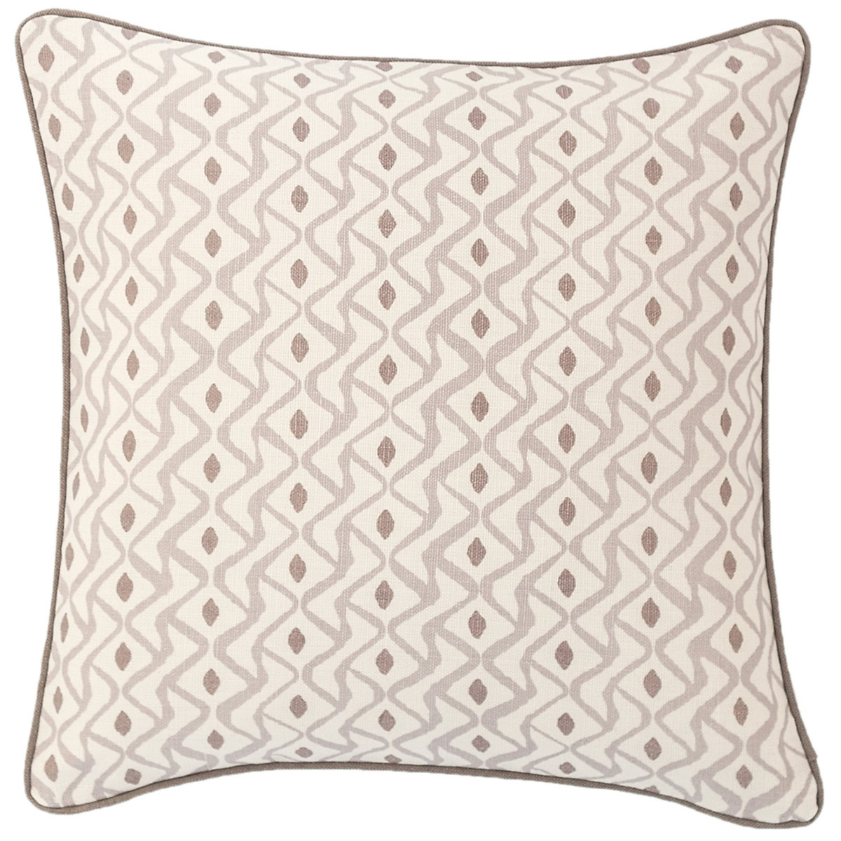 Albero Linen Zinc Decorative Pillow Luxe