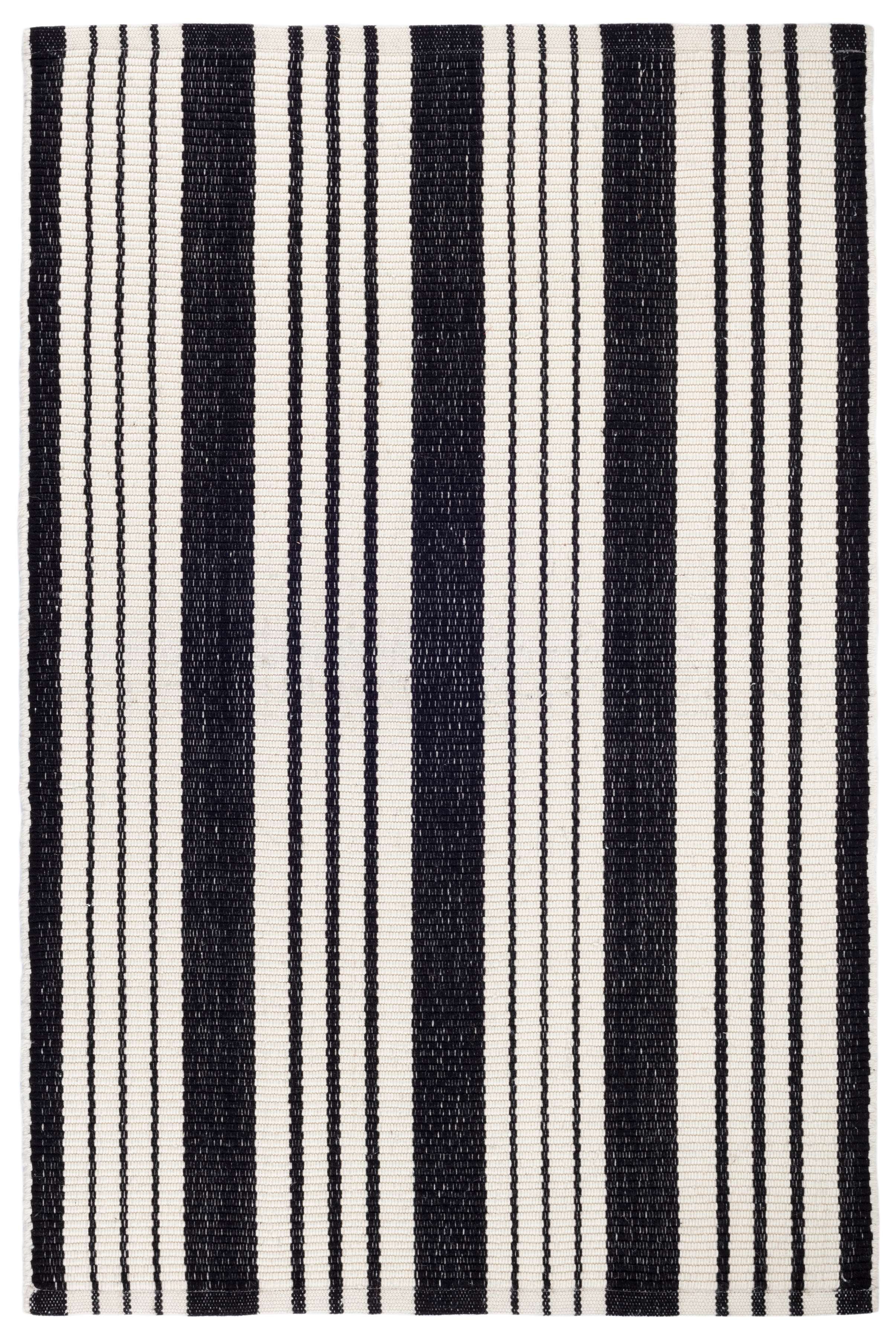 Design Black Rug birmingham black woven cotton rug dash albert