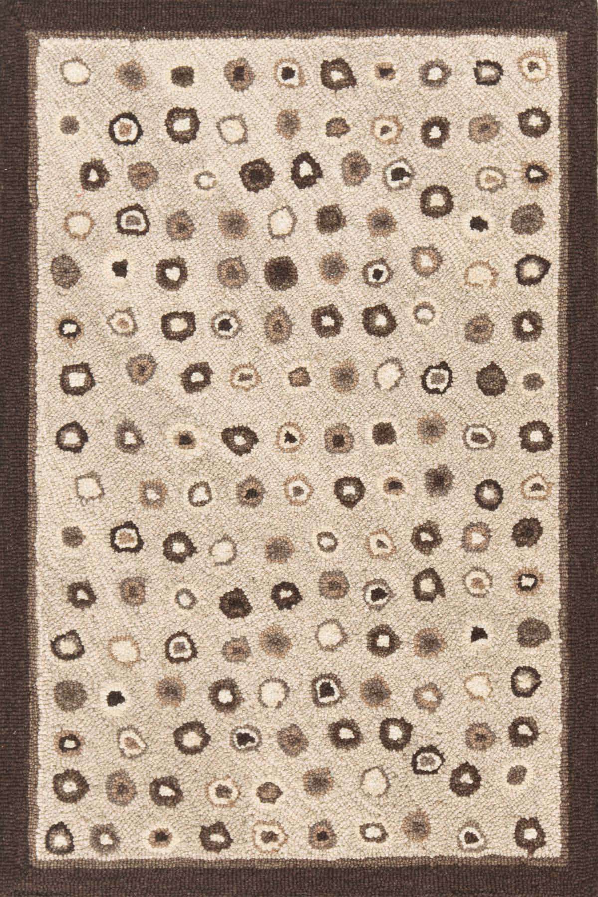 Cat's Paw Natural Wool Micro Hooked Rug Dash & Albert