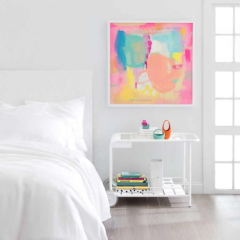 How to Add Pops of Color To An All-White Bedroom | Annie Selke's Fresh American Style