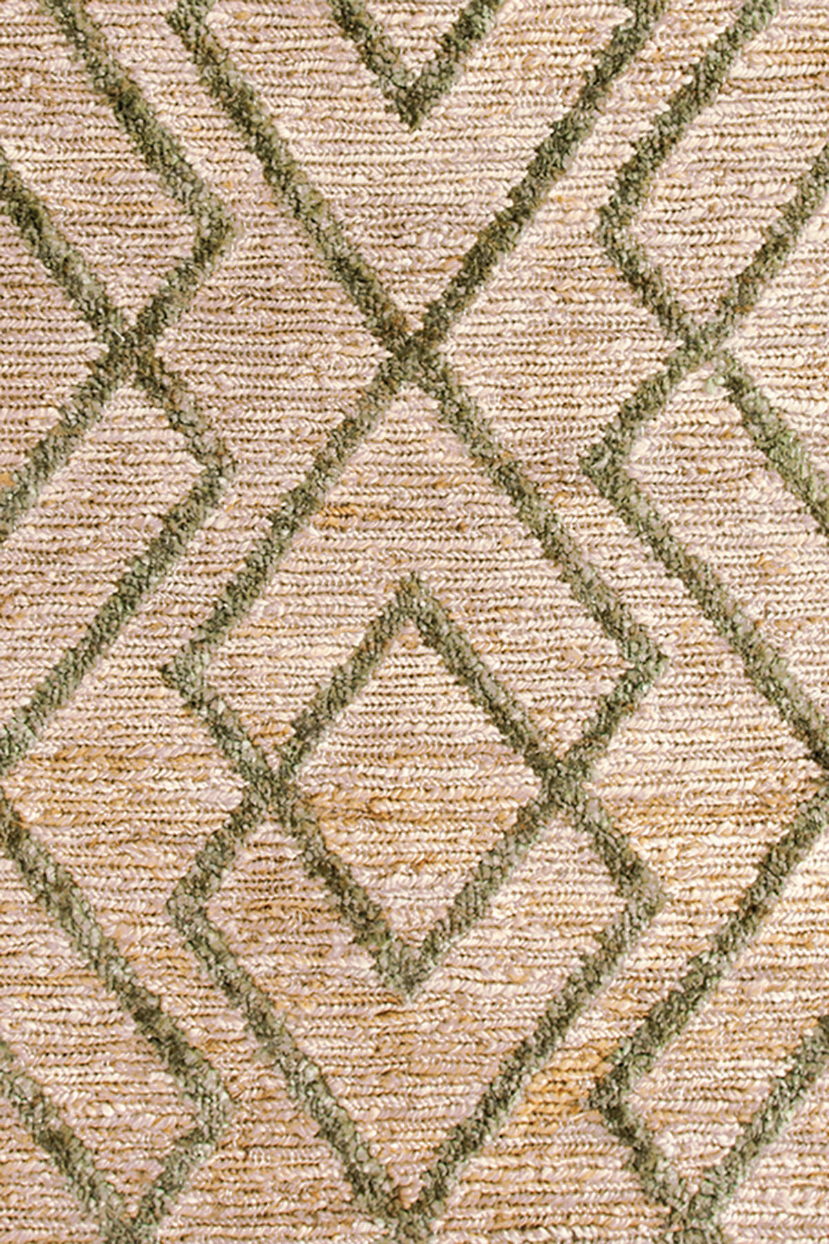 Marco Moss Jute Soumak Woven Rug