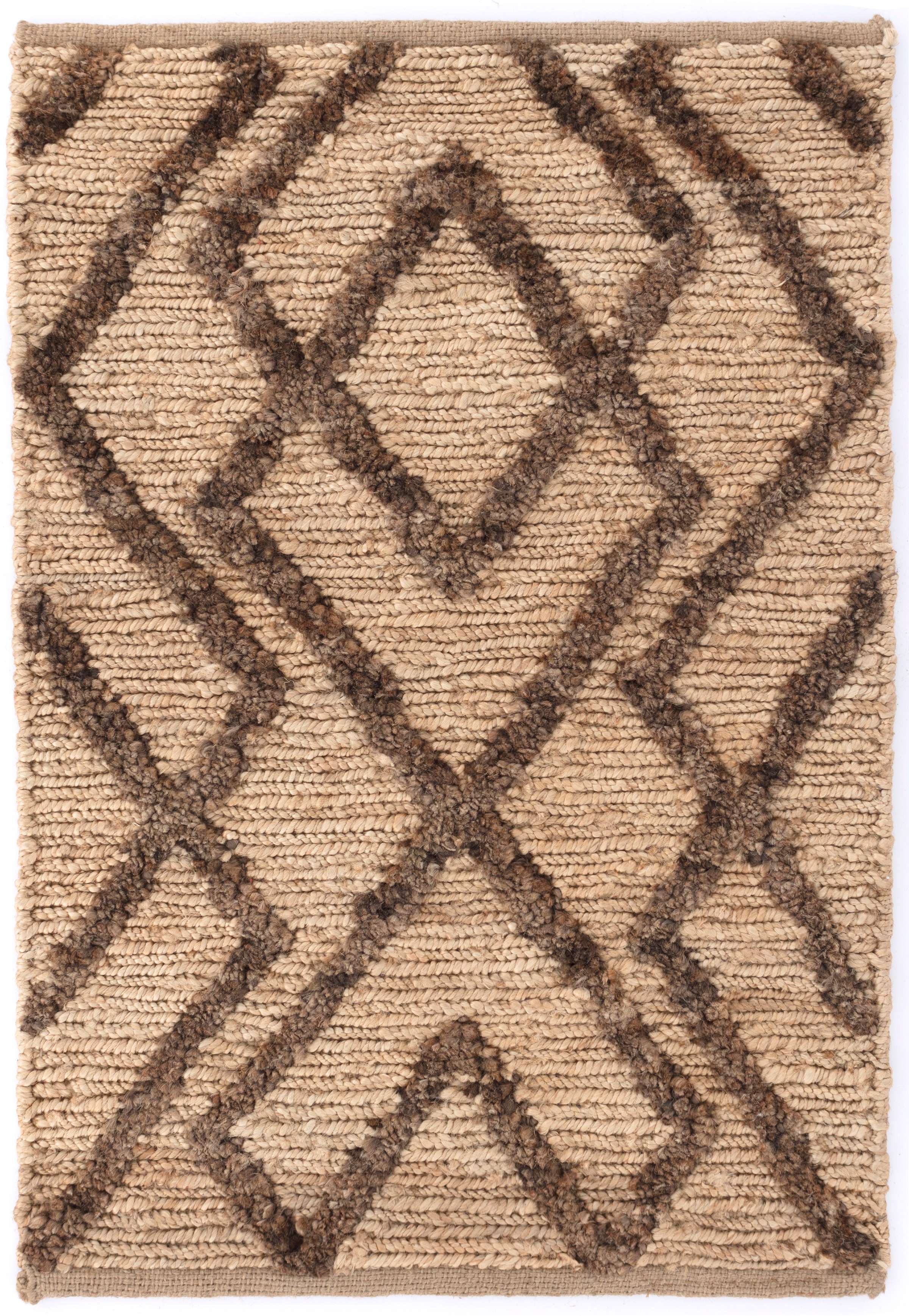 Marco Oak Jute Soumak Woven Rug Dash & Albert