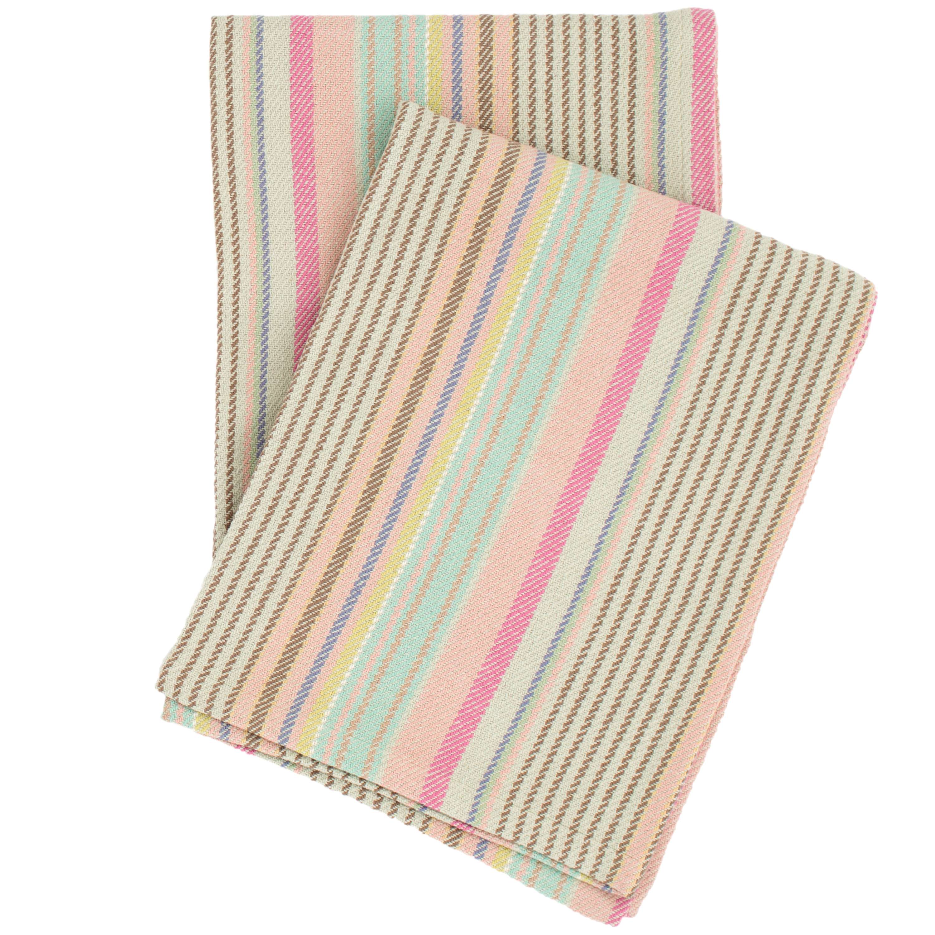Neapolitan Woven Cotton Throw Dash & Albert