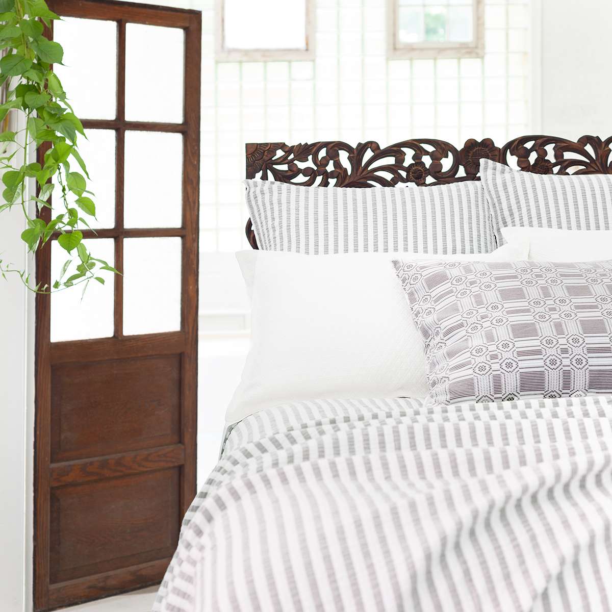 Town And Country Grey Matelassé Coverlet Pine Cone Hill