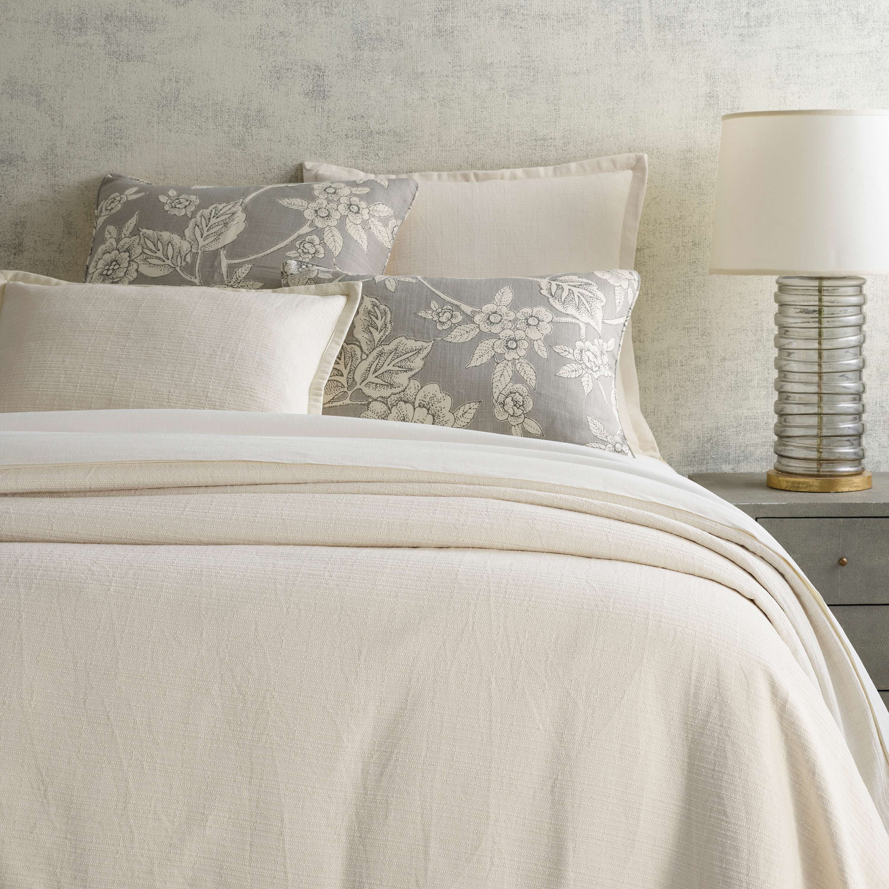 Zen Ivory Coverlet Pine Cone Hill