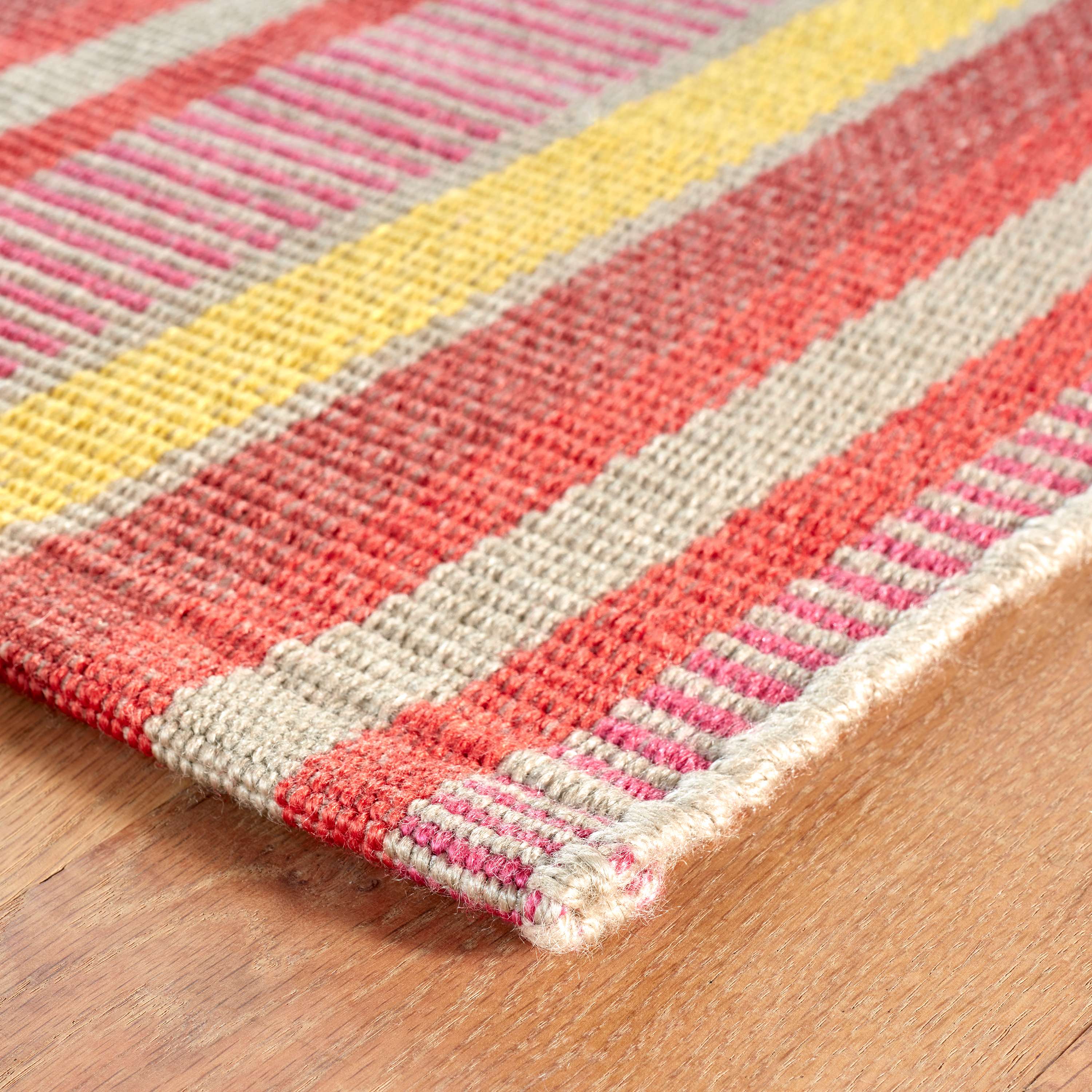 Dash & Albert} Indoor/Outdoor Rug :: 2x3 :: Journey Pink – Ellington &  French