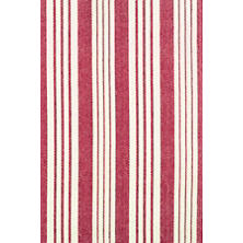 Birmingham Red Woven Cotton Rug