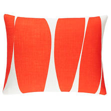 Blades Orange Indoor/Outdoor Decorative Pillow