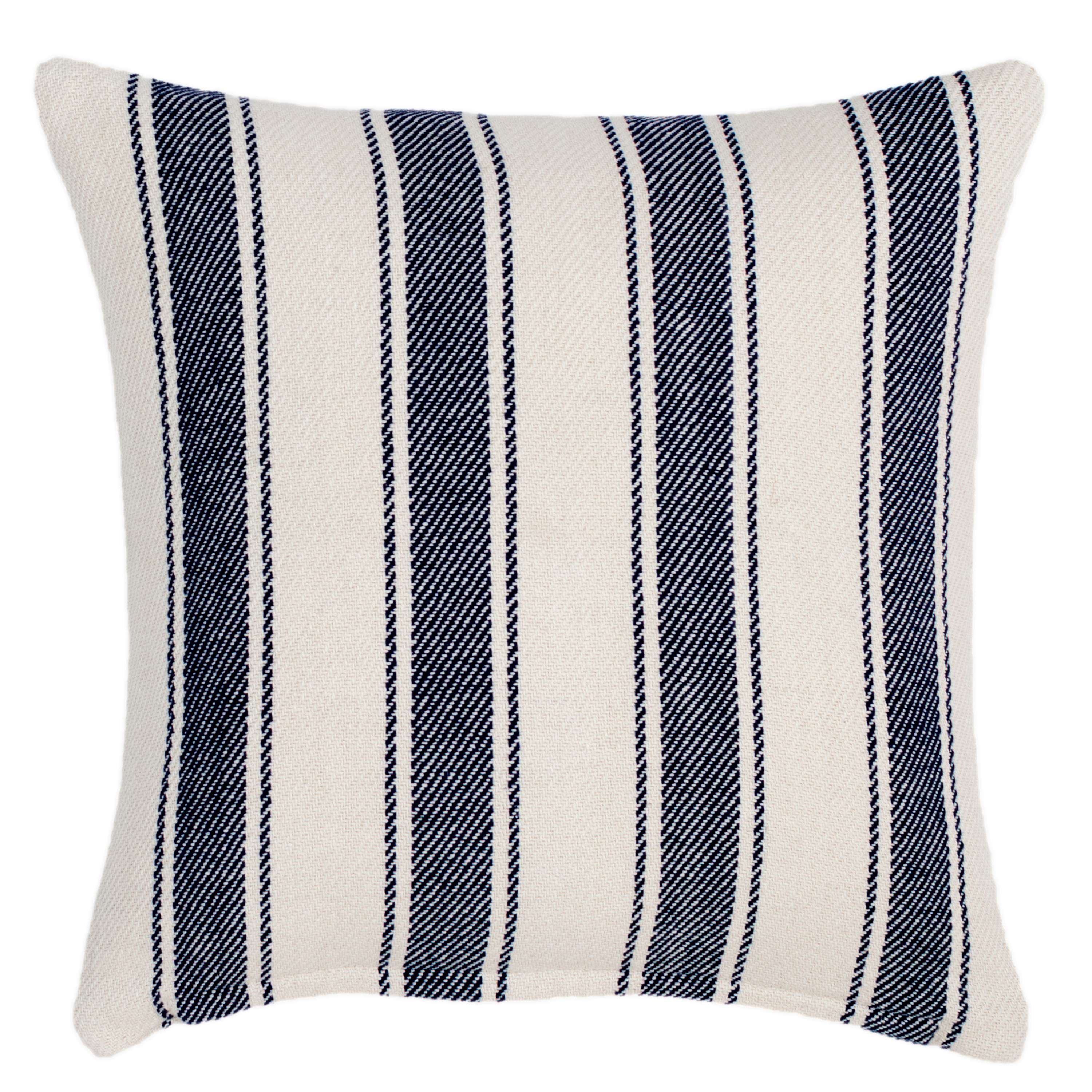 Blue Awning Stripe Woven Cotton Rug Dash Albert