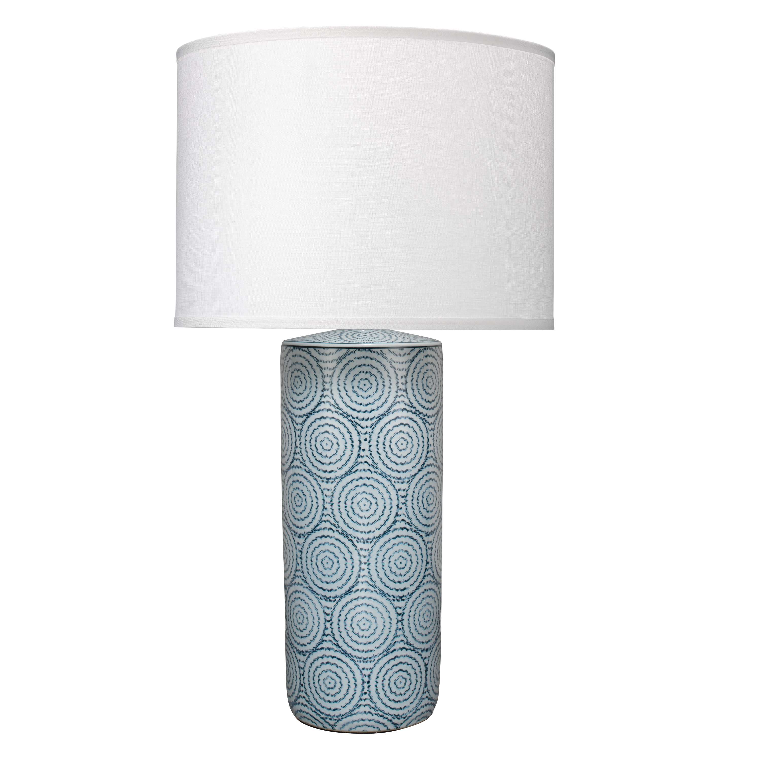 blue and white ceramic table lamps