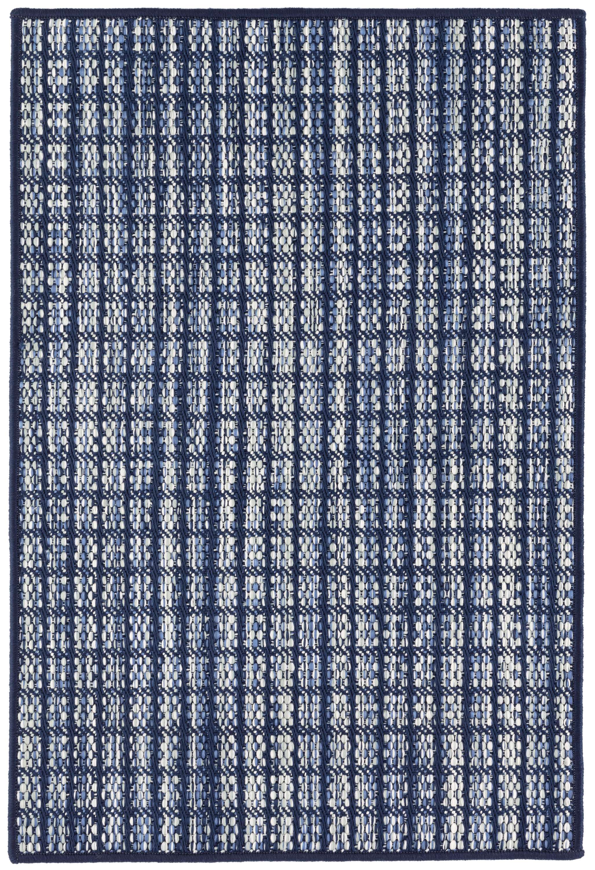 Dash & Albert Hobnail Blue Indoor/Outdoor Rug 2'x3