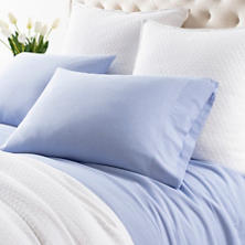 Comfy Cotton French Blue Sheet Set