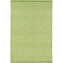 Diamond Sprout/White Indoor/Outdoor Rug