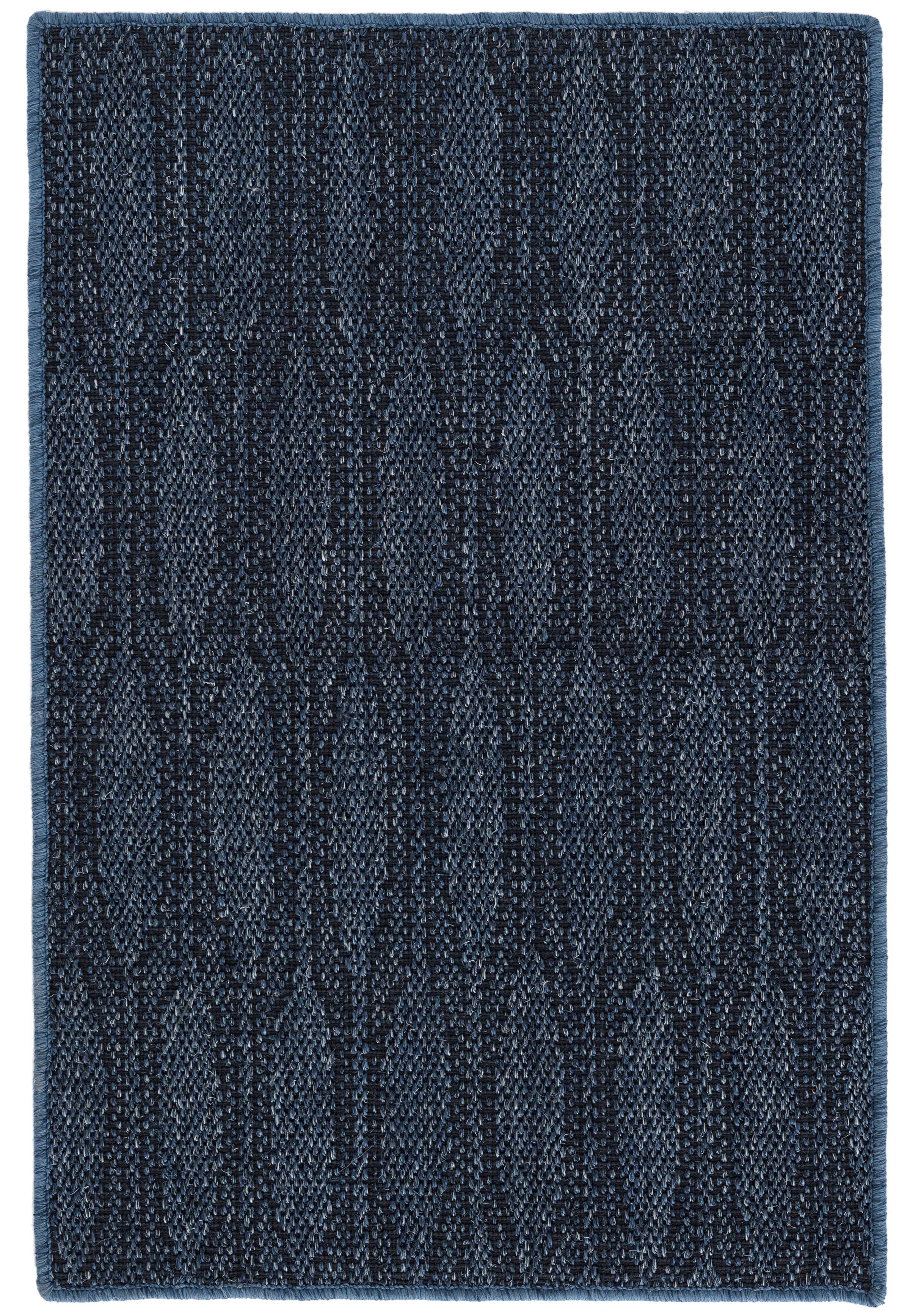 Elliptic Indigo Woven Sisal Rug Dash Albert