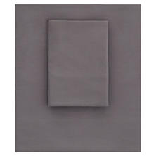Essential Percale Grey Flat Sheet