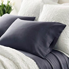 Essential Sateen Blue Pillowcases