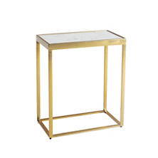 Essentials White Side Table