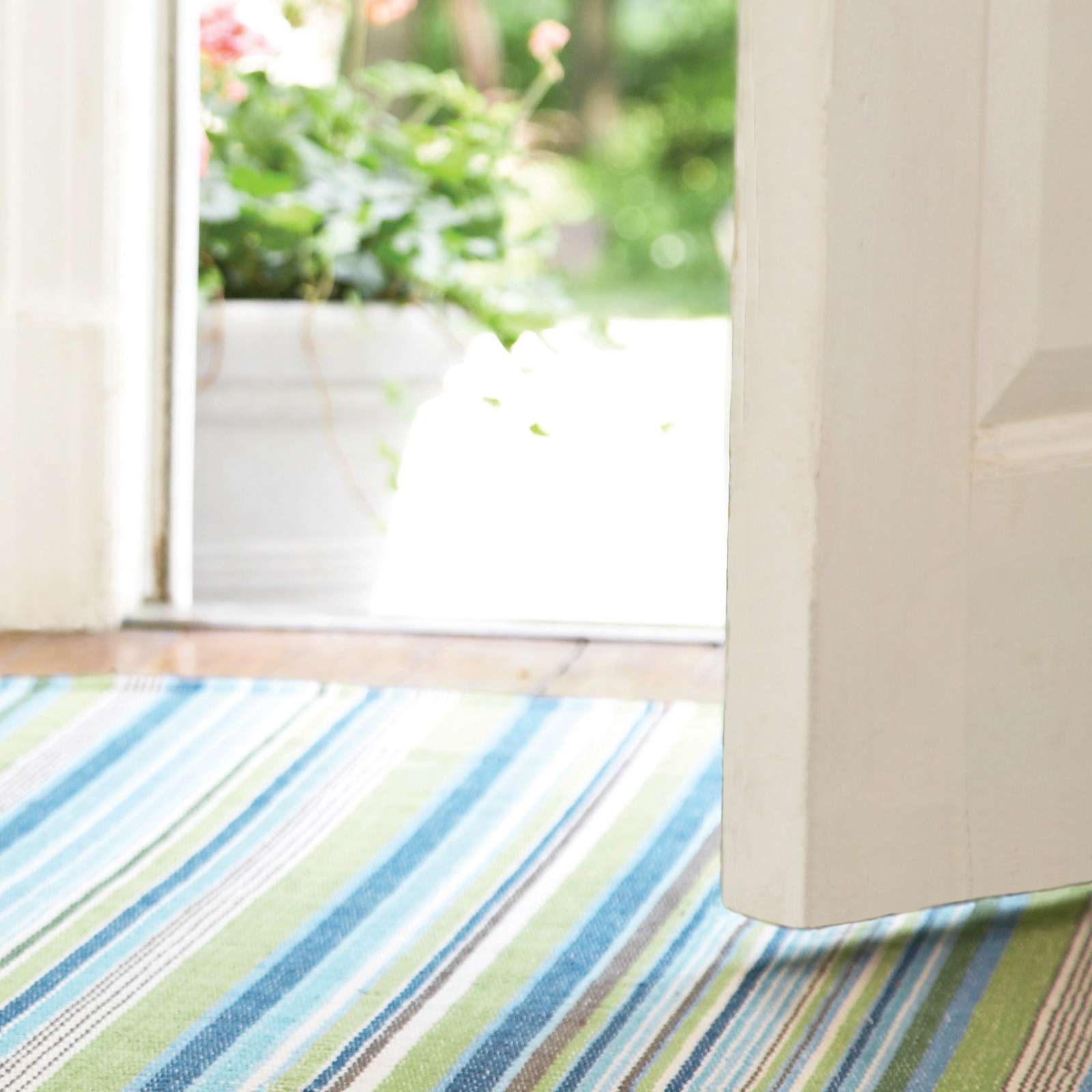 Annie Selke - June 2023 Catalog - Fisher Ticking Handwoven Cotton Rug