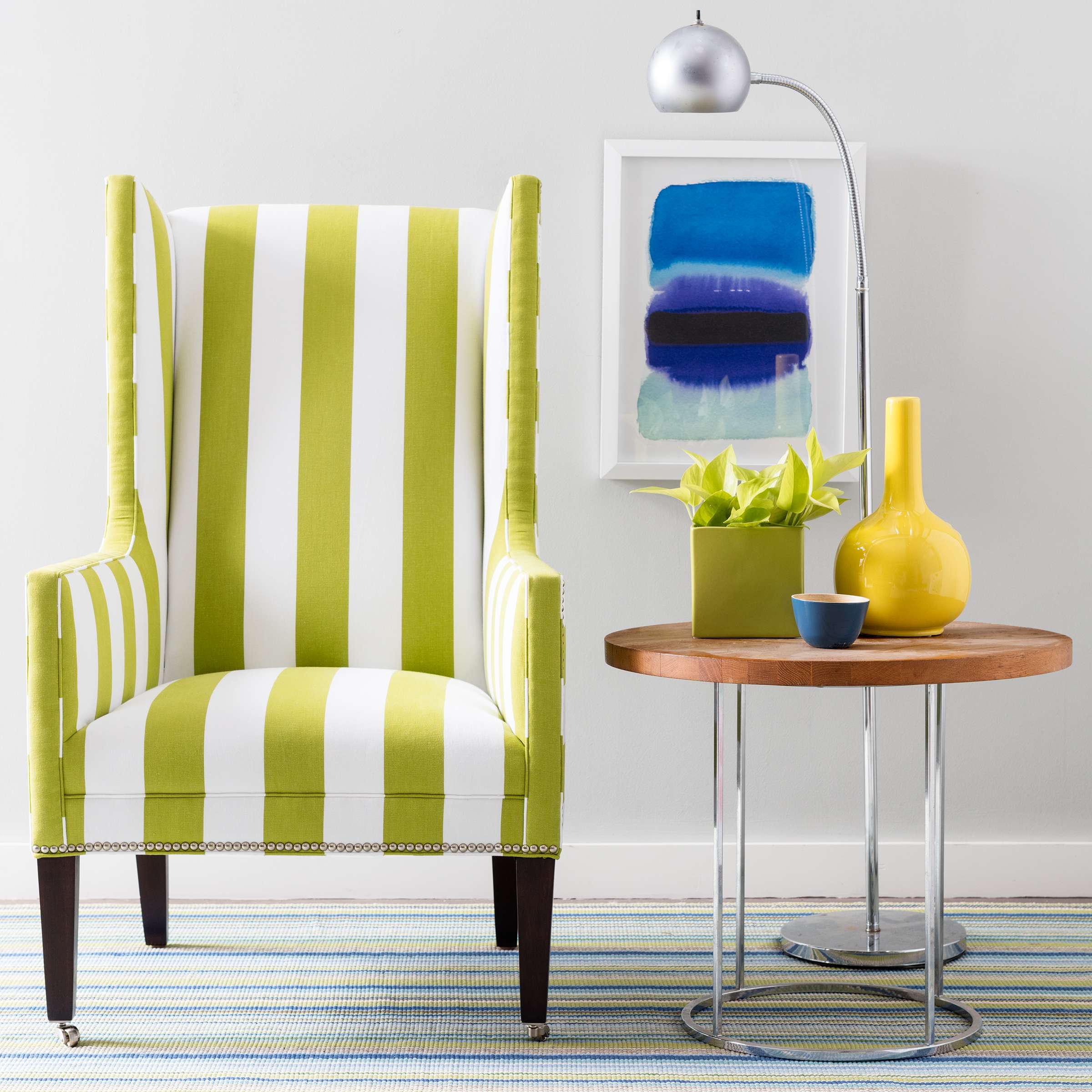 Annie Selke - June 2023 Catalog - Fisher Ticking Handwoven Cotton Rug