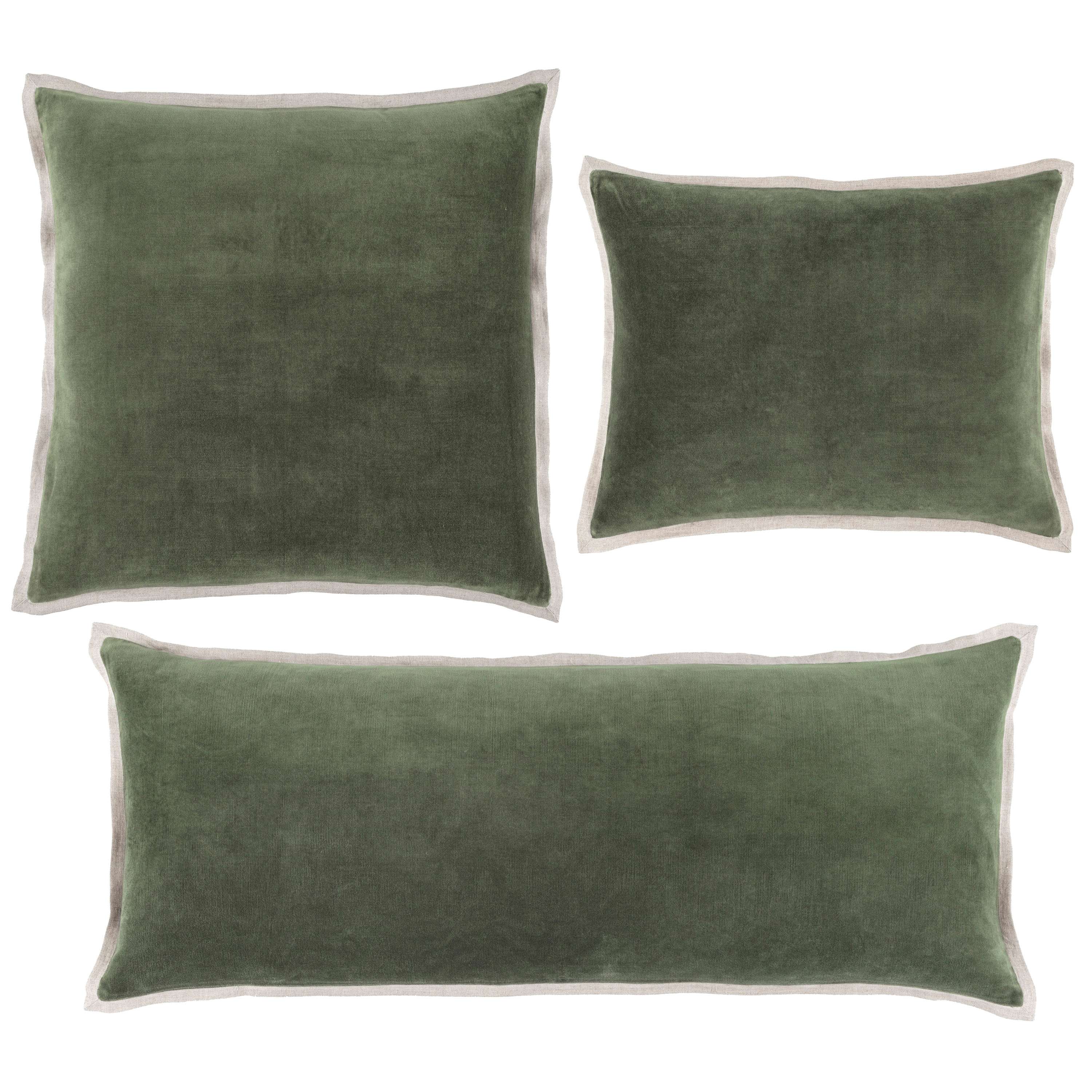 HiEnd Accents Pine (Green) Tree Linen Throw Pillow