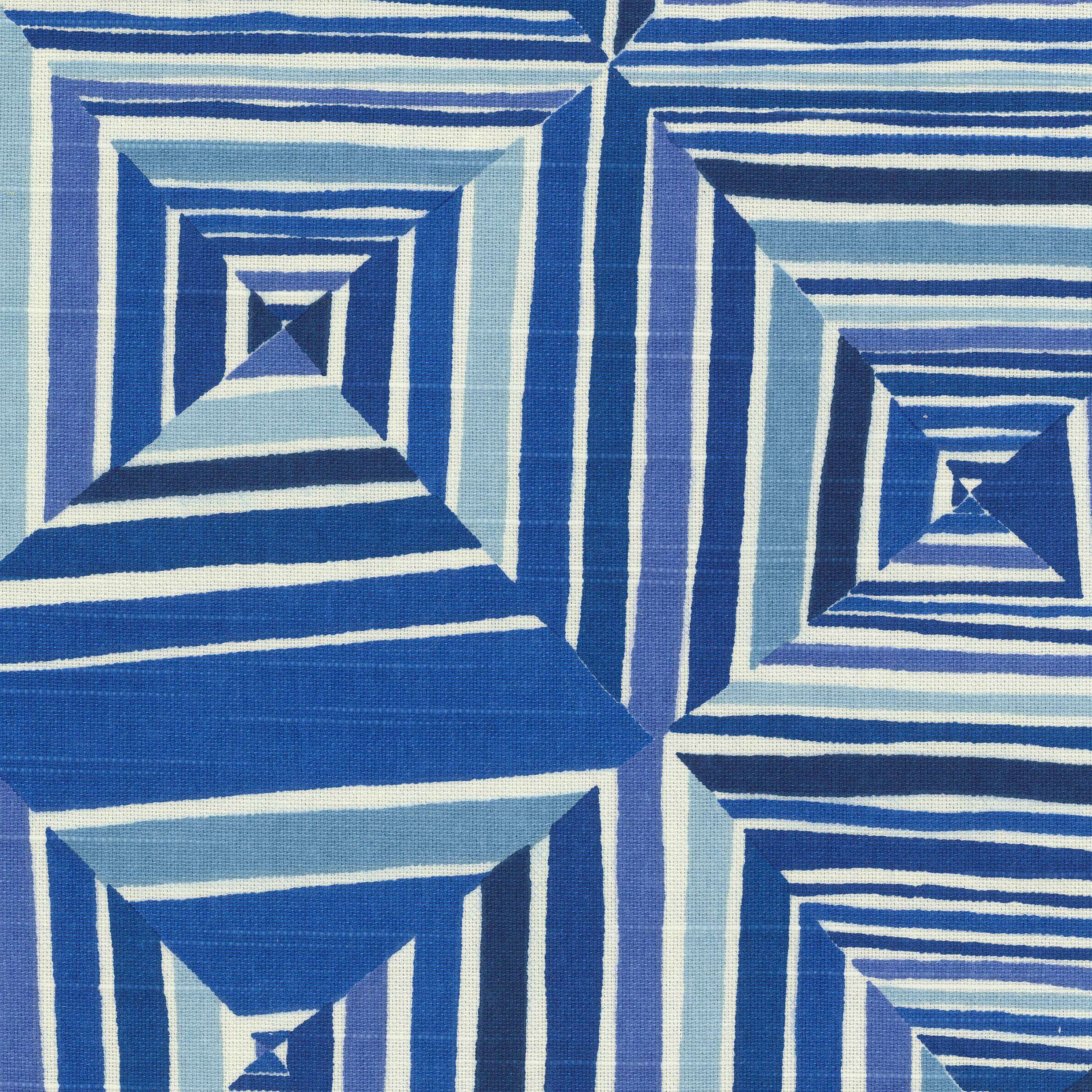 Geo Blue Fabric Furniture