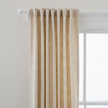 Greylock Ivory Indoor/Outdoor Curtain Panel