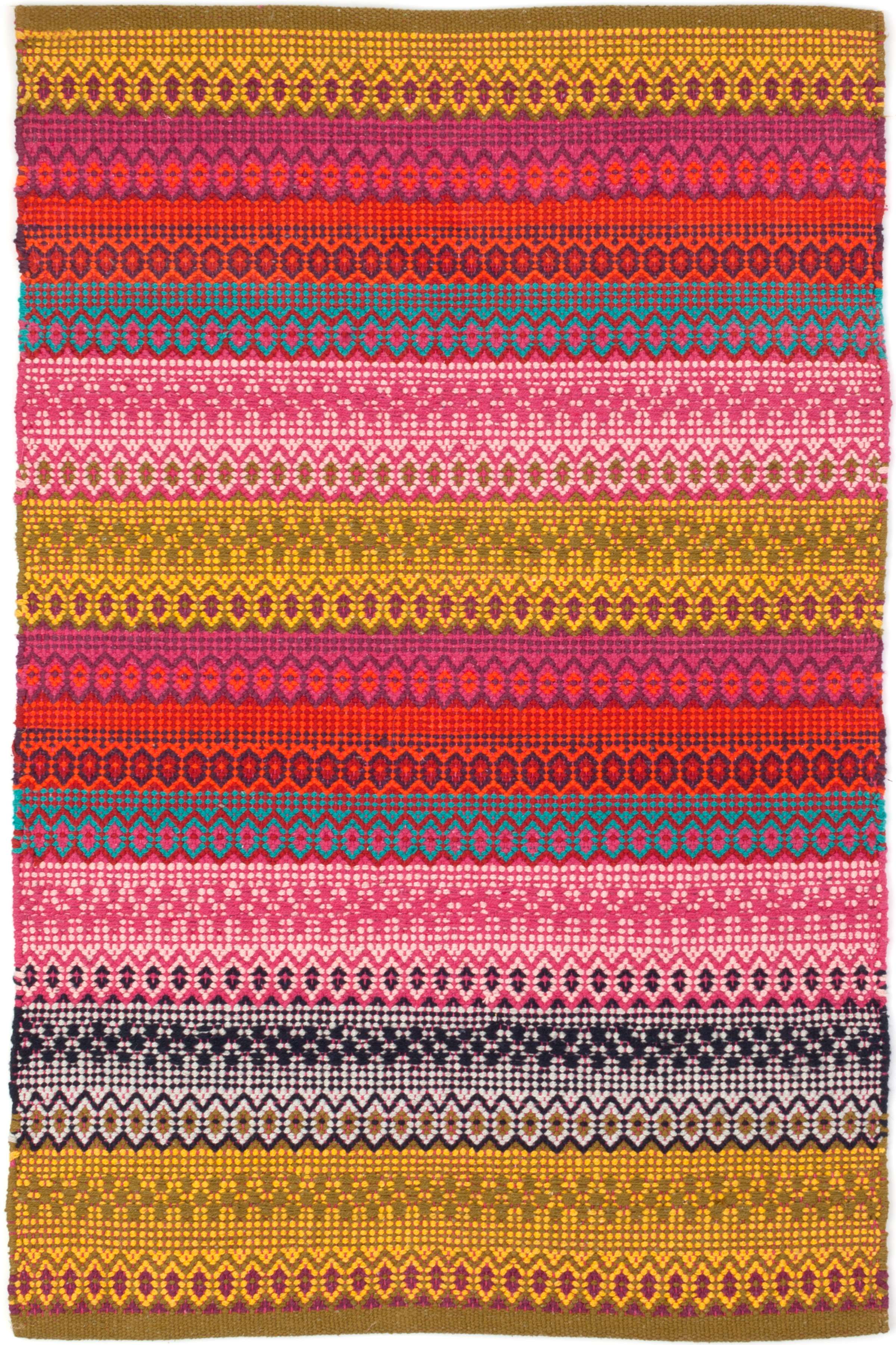 Gypsy Stripe Woven Cotton Rug Dash Albert