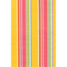 Happy Yellow Stripe Indoor/Outdoor Rug