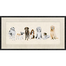 The Canine Committee Wall Art