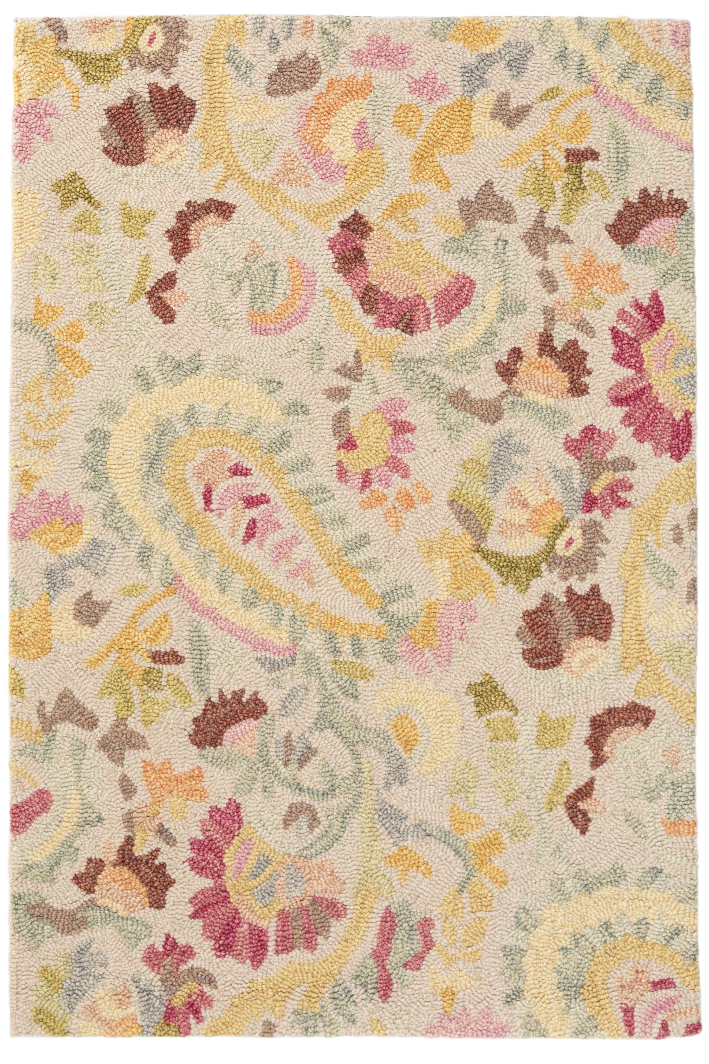 Ines Micro Hooked Wool Rug Dash Albert