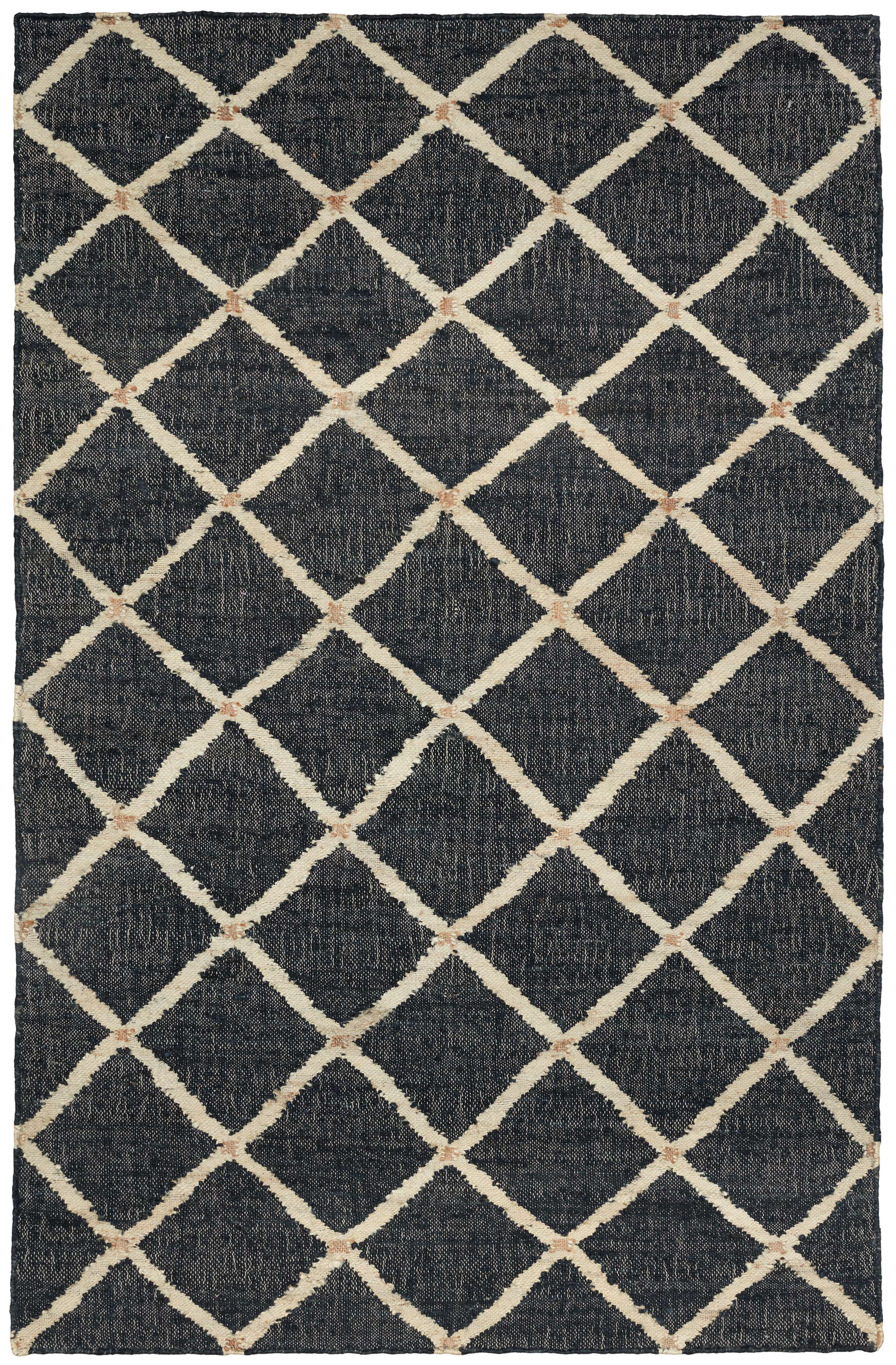 Kelan Black Handwoven Jute Rug