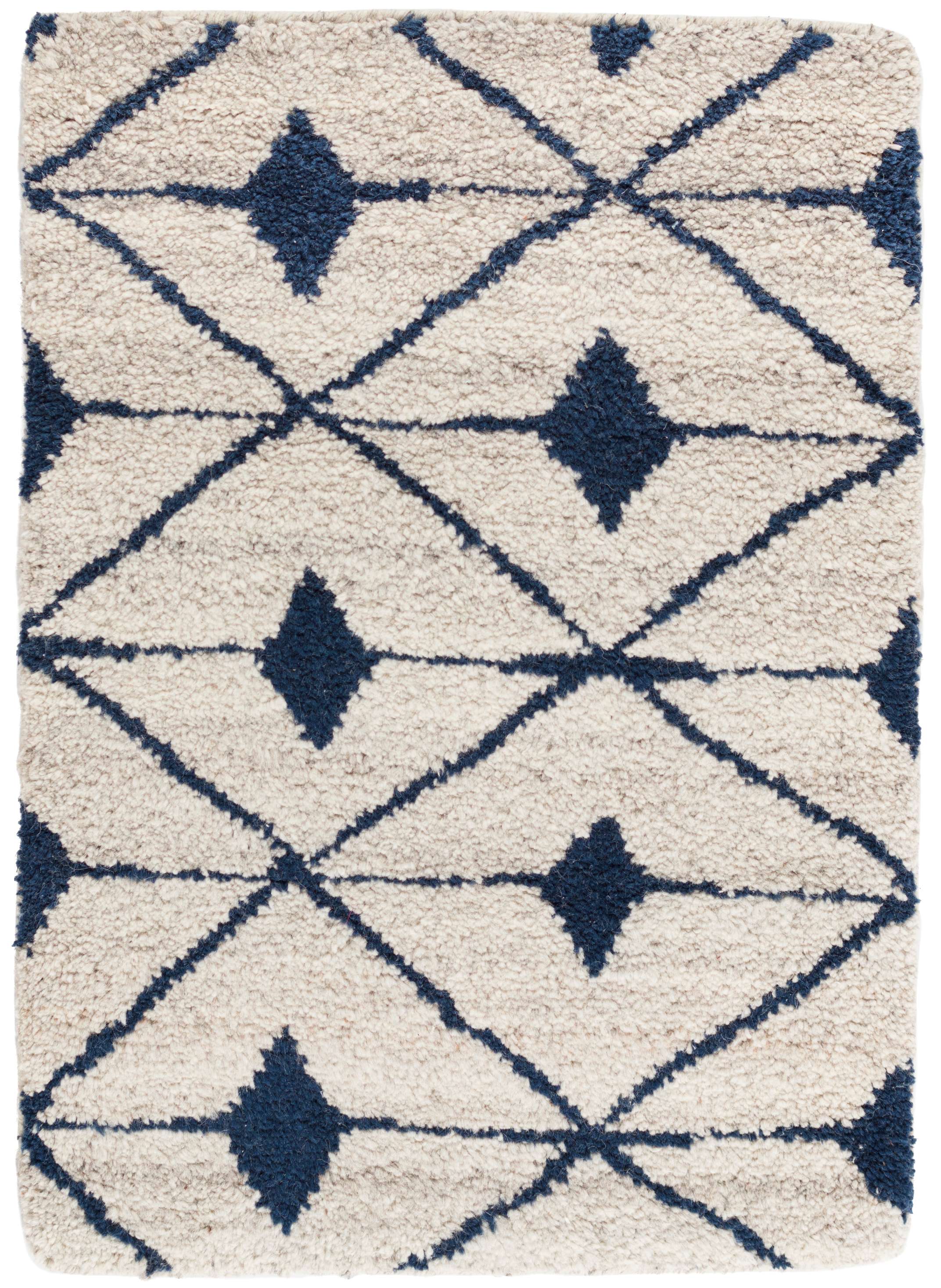 Kota Indigo Woven Wool Rug Dash Albert