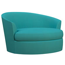 Estate Linen Turquoise Kenly Chair