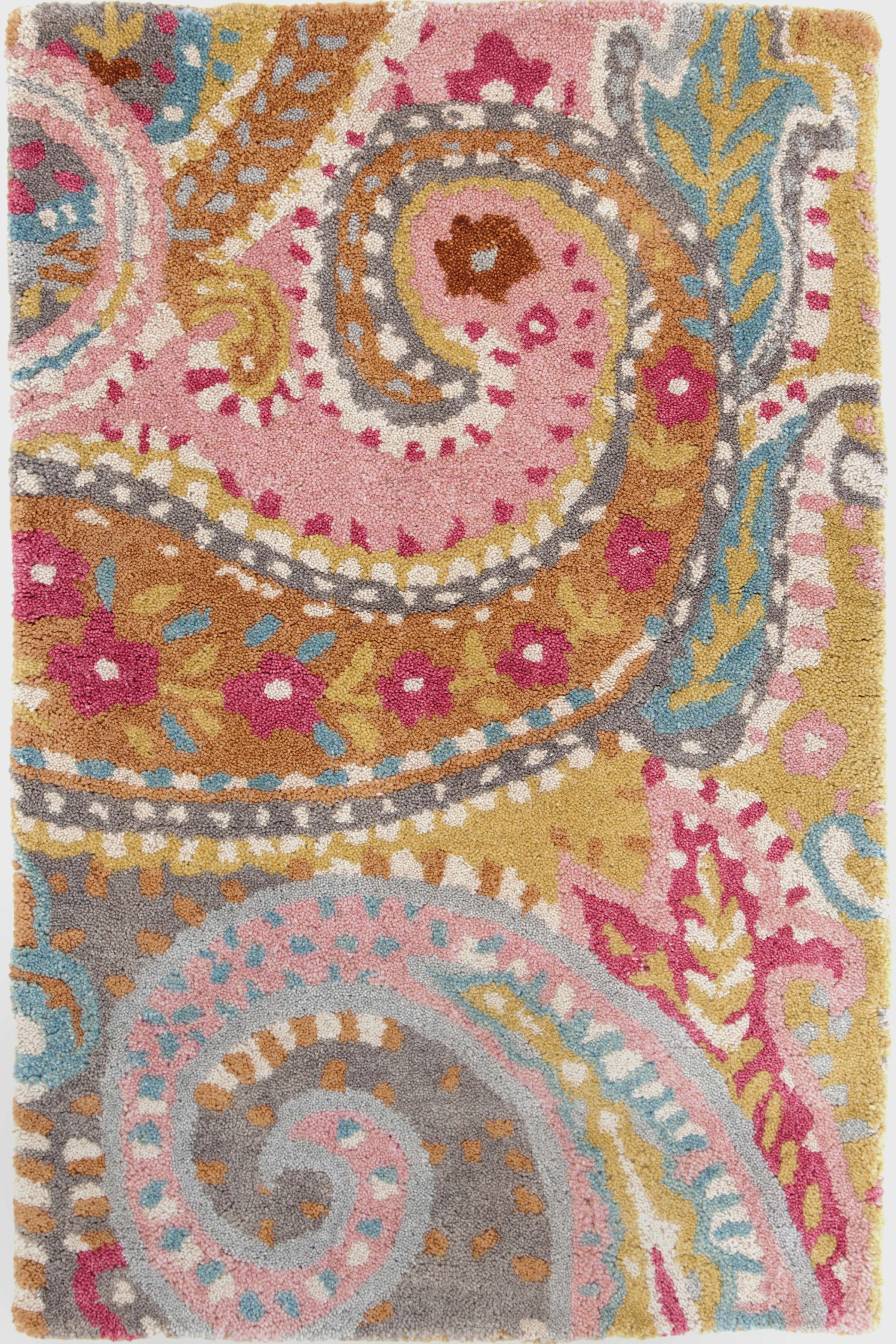 Lyric Paisley Wool Tufted Rug Dash & Albert
