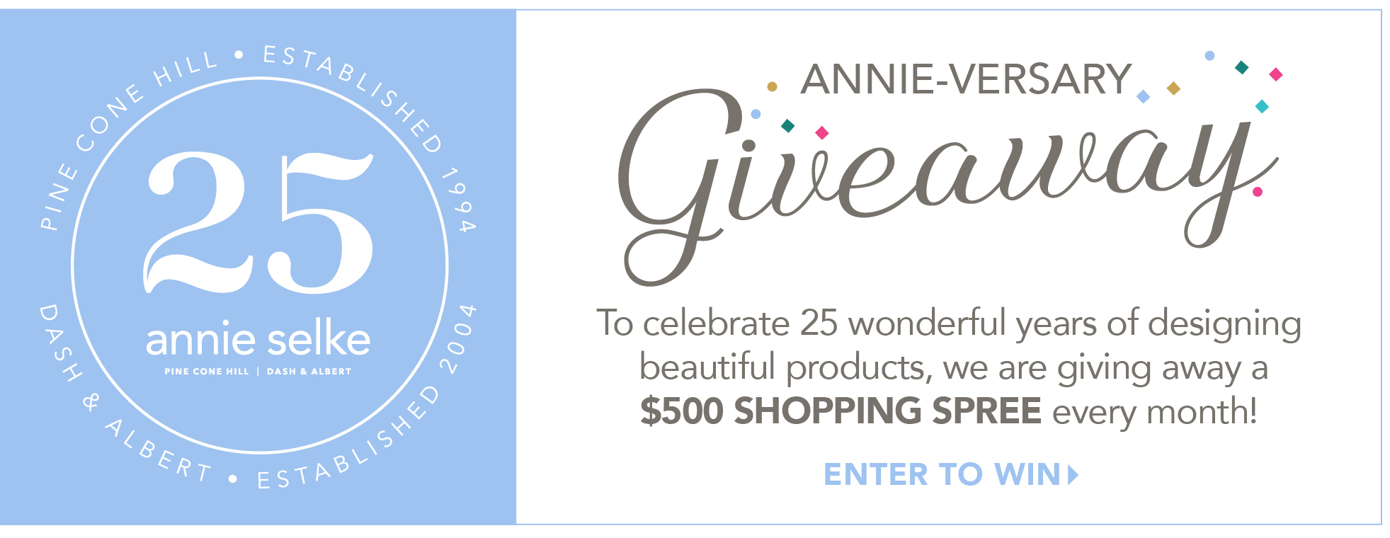 AnnieSelke: Win $500 Shopping Spree