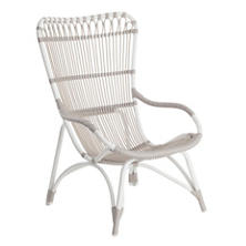 Marimba Dove White Outdoor Highback Chair
