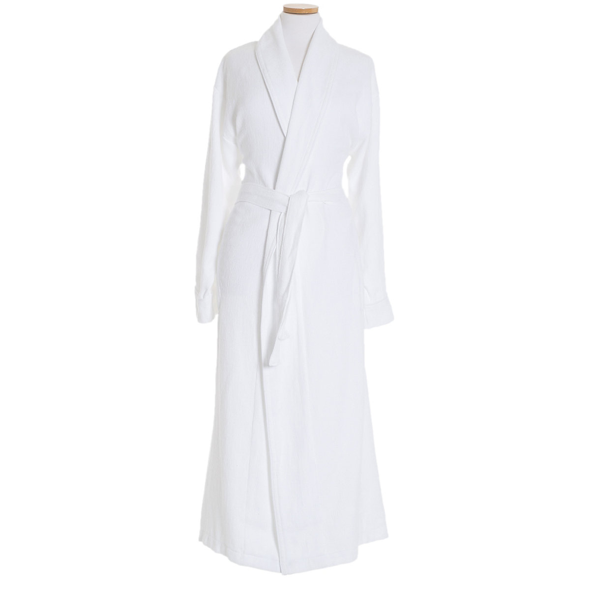 Montauk White Long Robe | Pine Cone Hill