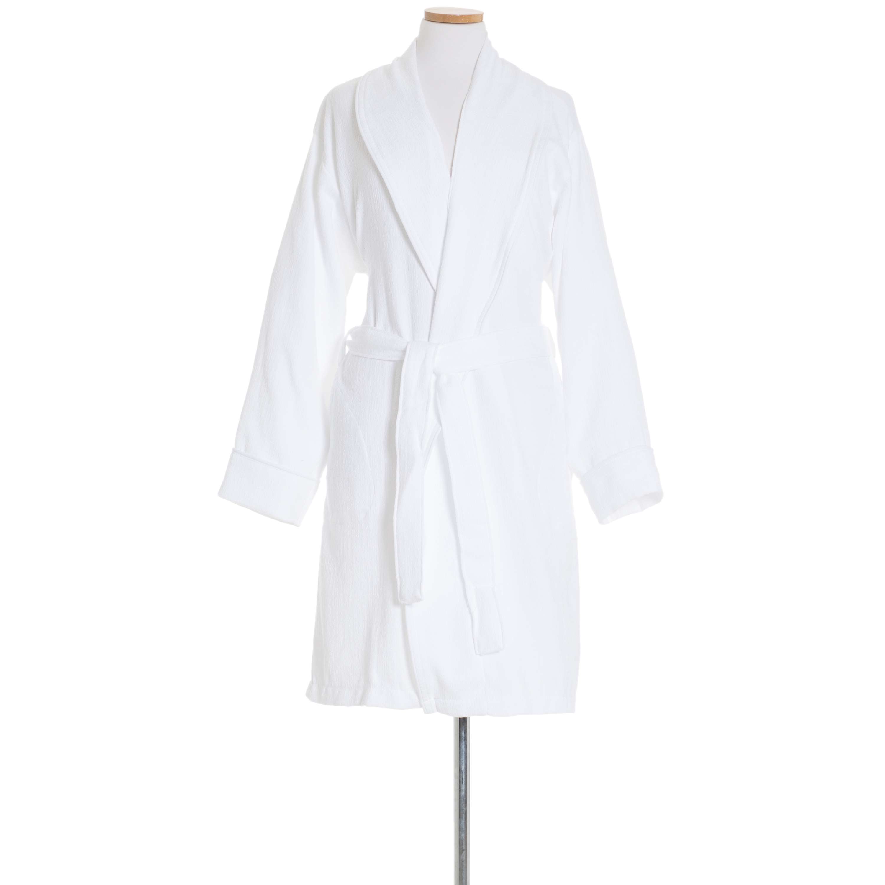 Montauk White Short Robe | Pine Cone Hill