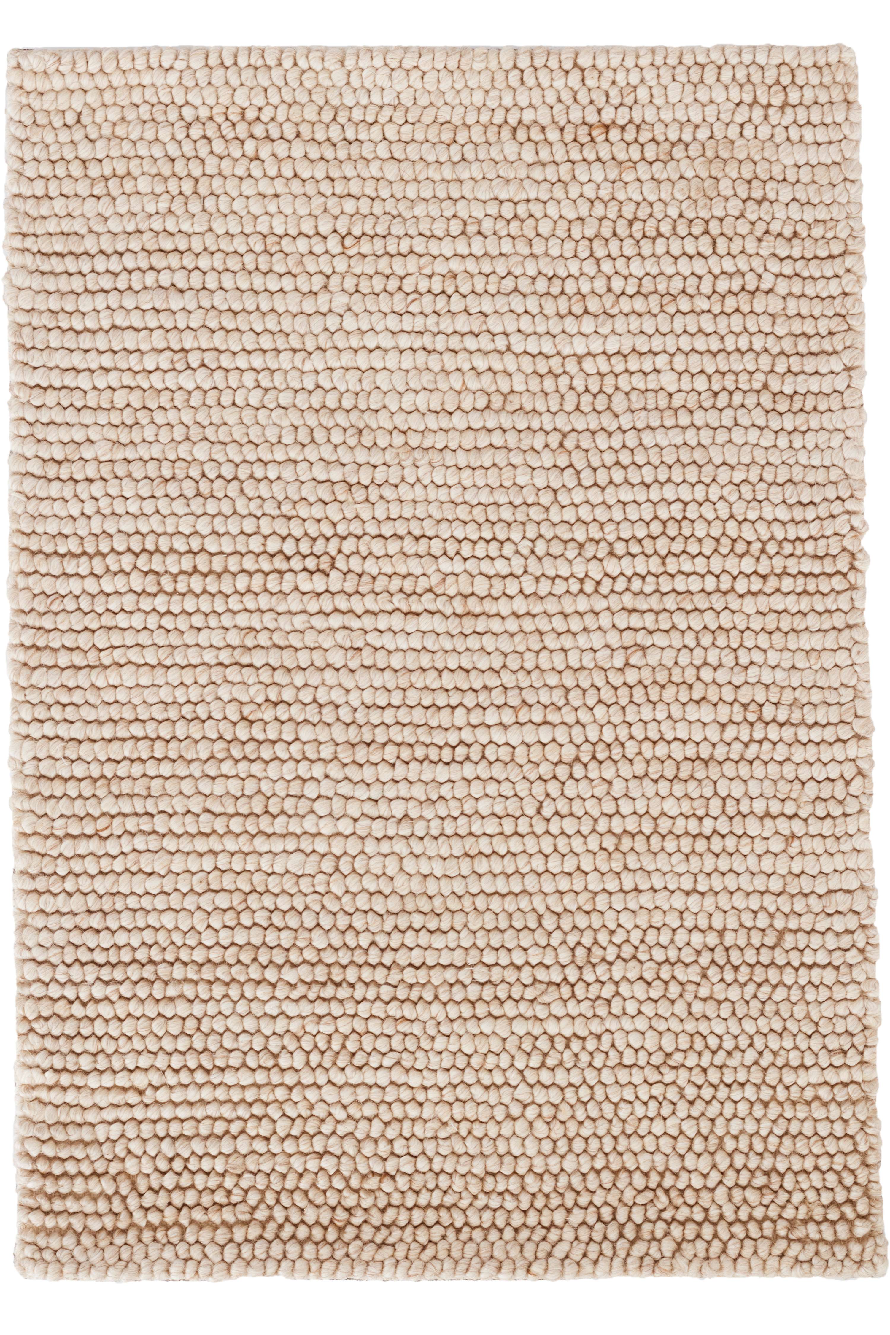 Niels Latte Woven Wool/Viscose Rug Dash & Albert