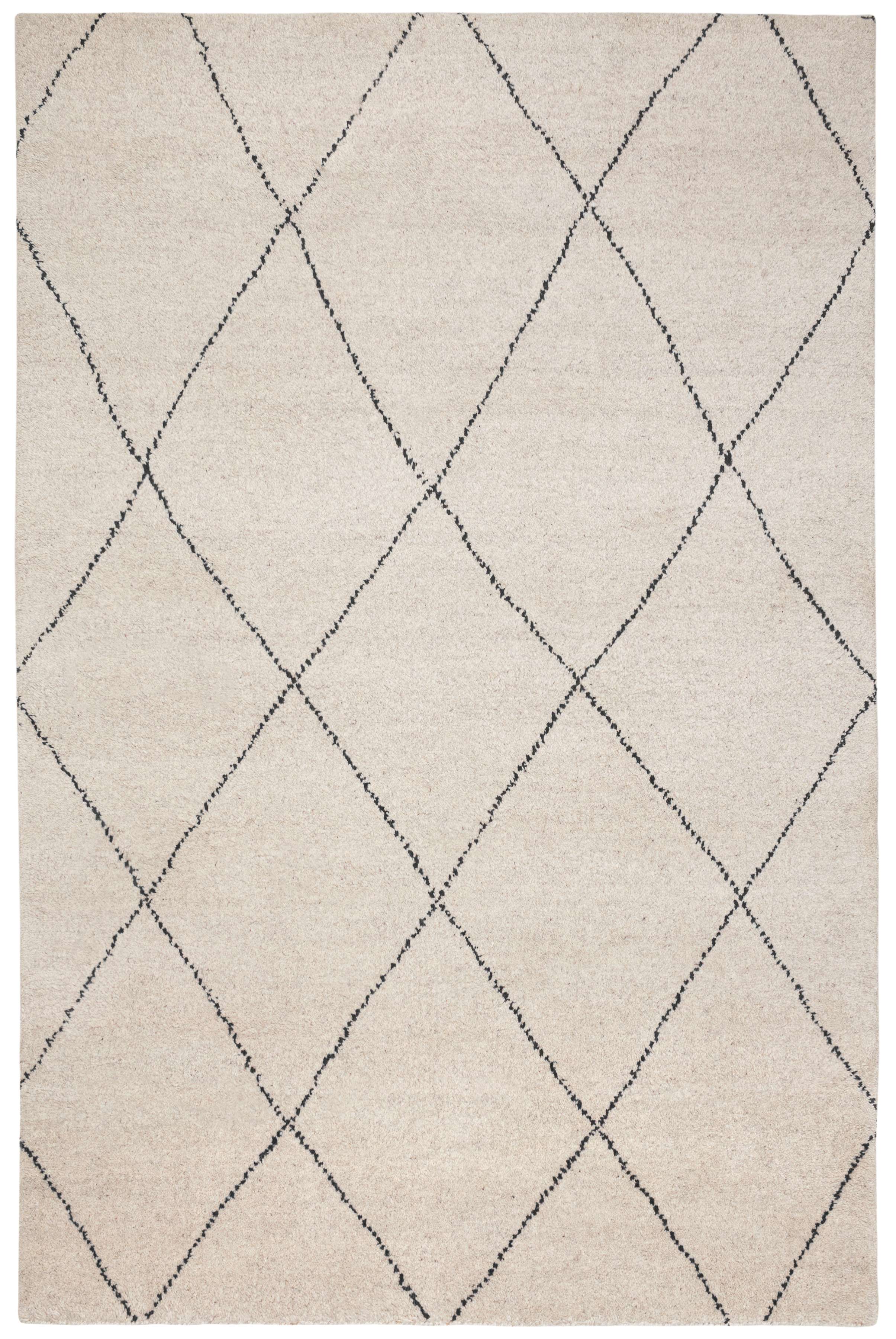 Numa Charcoal Hand Knotted Wool Rug