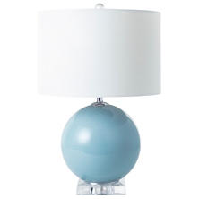 On The Ball Powder Blue Table Lamp