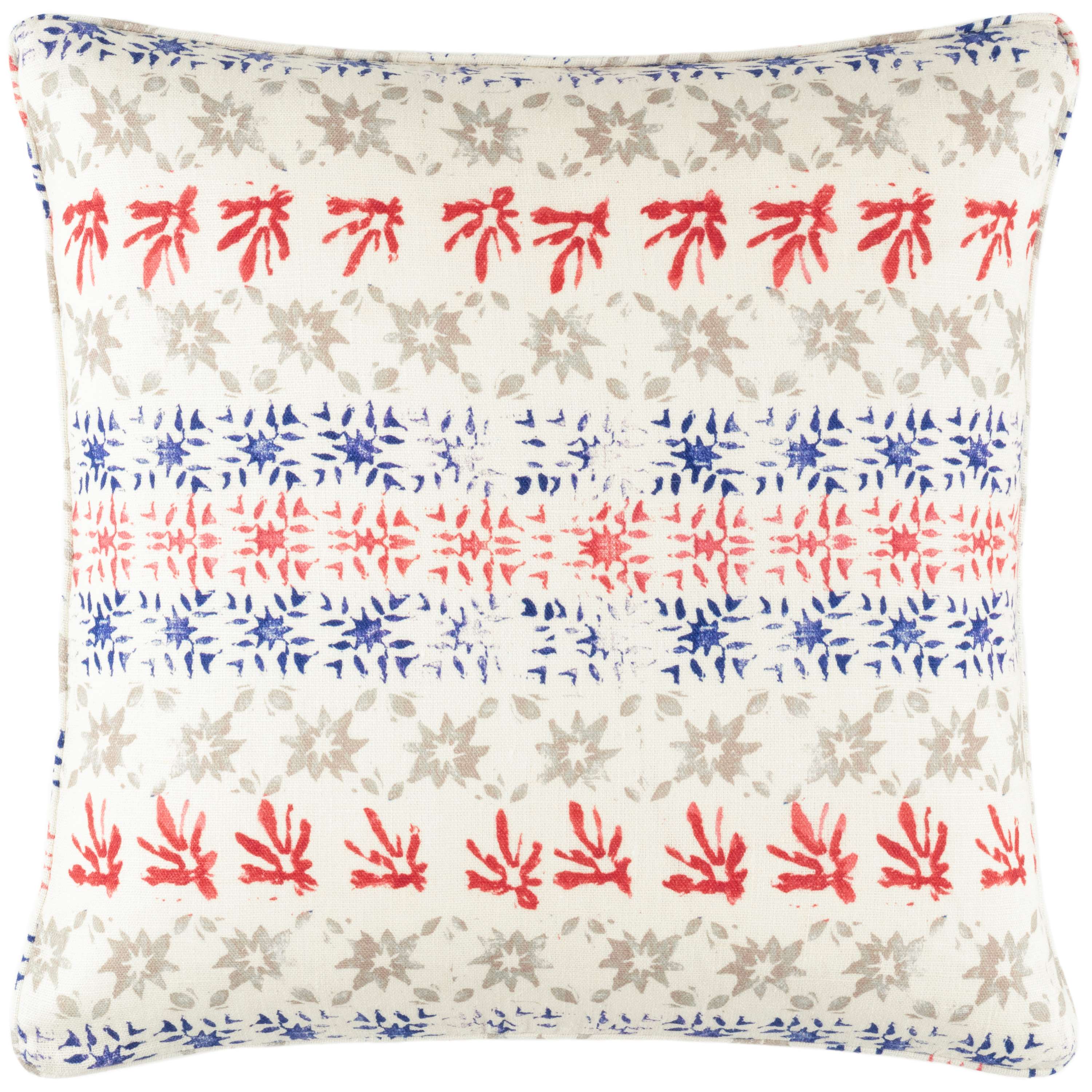 Floral Bright And Colorful Decorative Pillows Pine Cone Hill