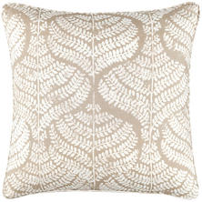 Flora Linen Natural Decorative Pillow