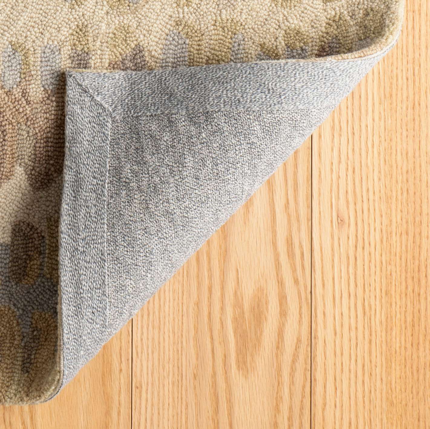 Dash & Albert Paint Chip Moss Micro Hooked Wool Rug Ships Free