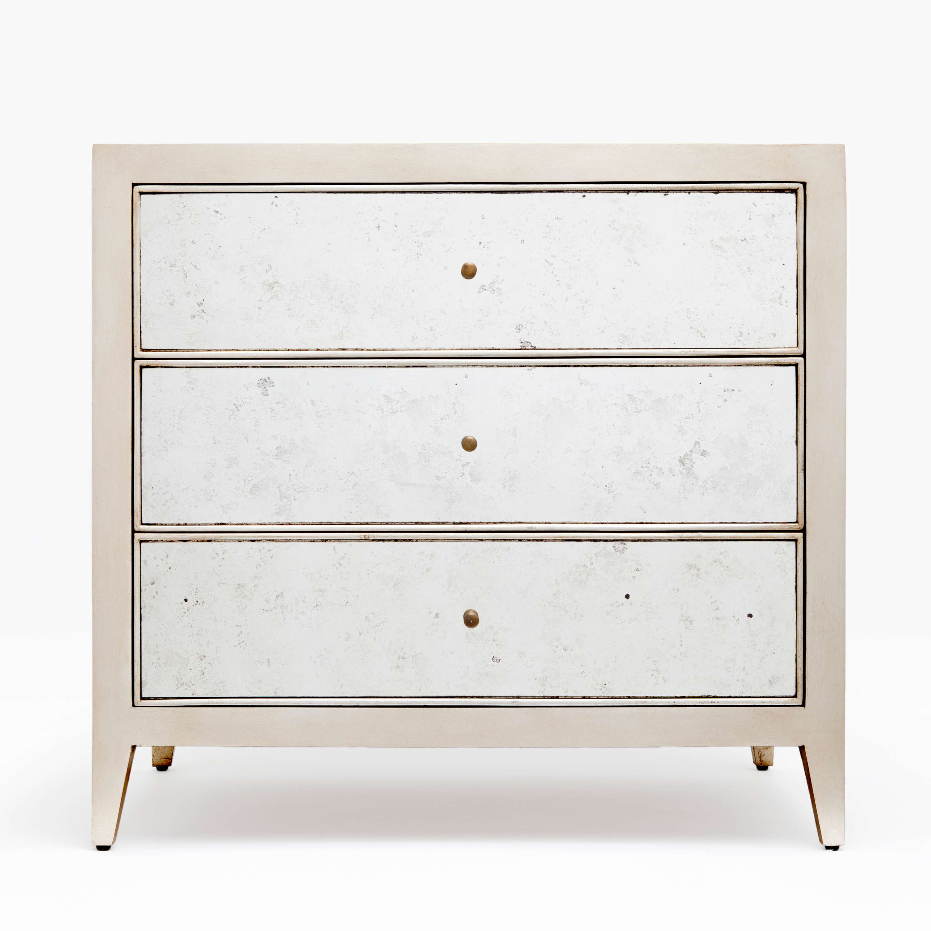 Palladian Silver Mia Double Nightstand | Furniture