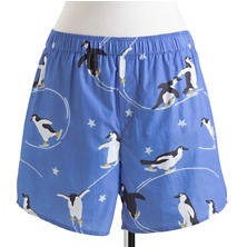 Penguins Blue Boxer Short