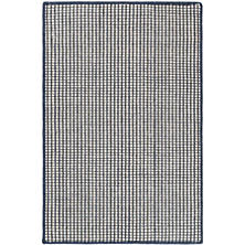 Pixel Indigo Woven Sisal/Wool Rug