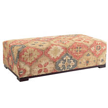 Pali Upholstered Rug Bench
