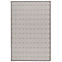 Optic Pearl Grey Woven Wool Custom Rug